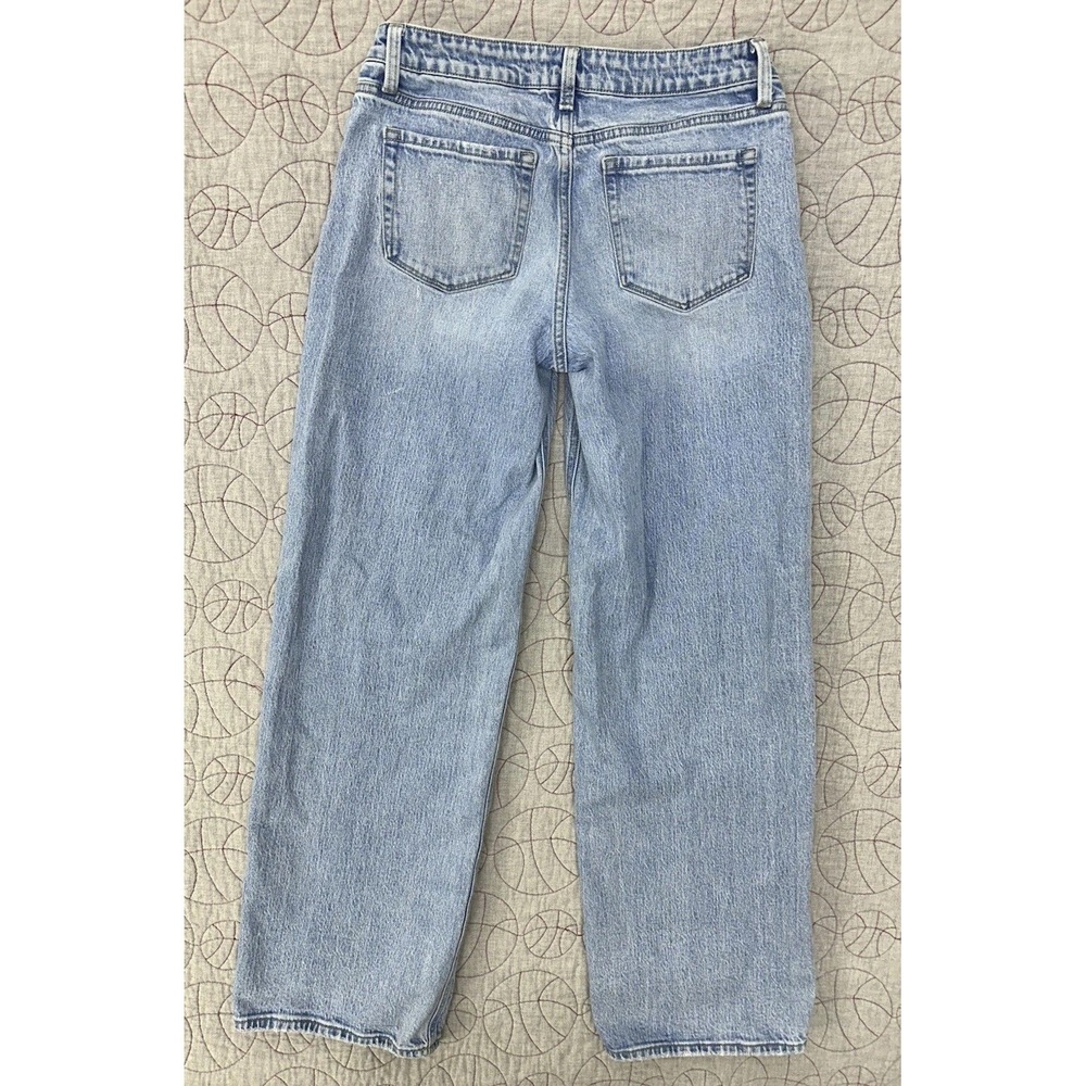 Vervet High Rise Wide Leg Straight Cut Jeans Light Wash / Women's 28‎ - Picture 4 of 9